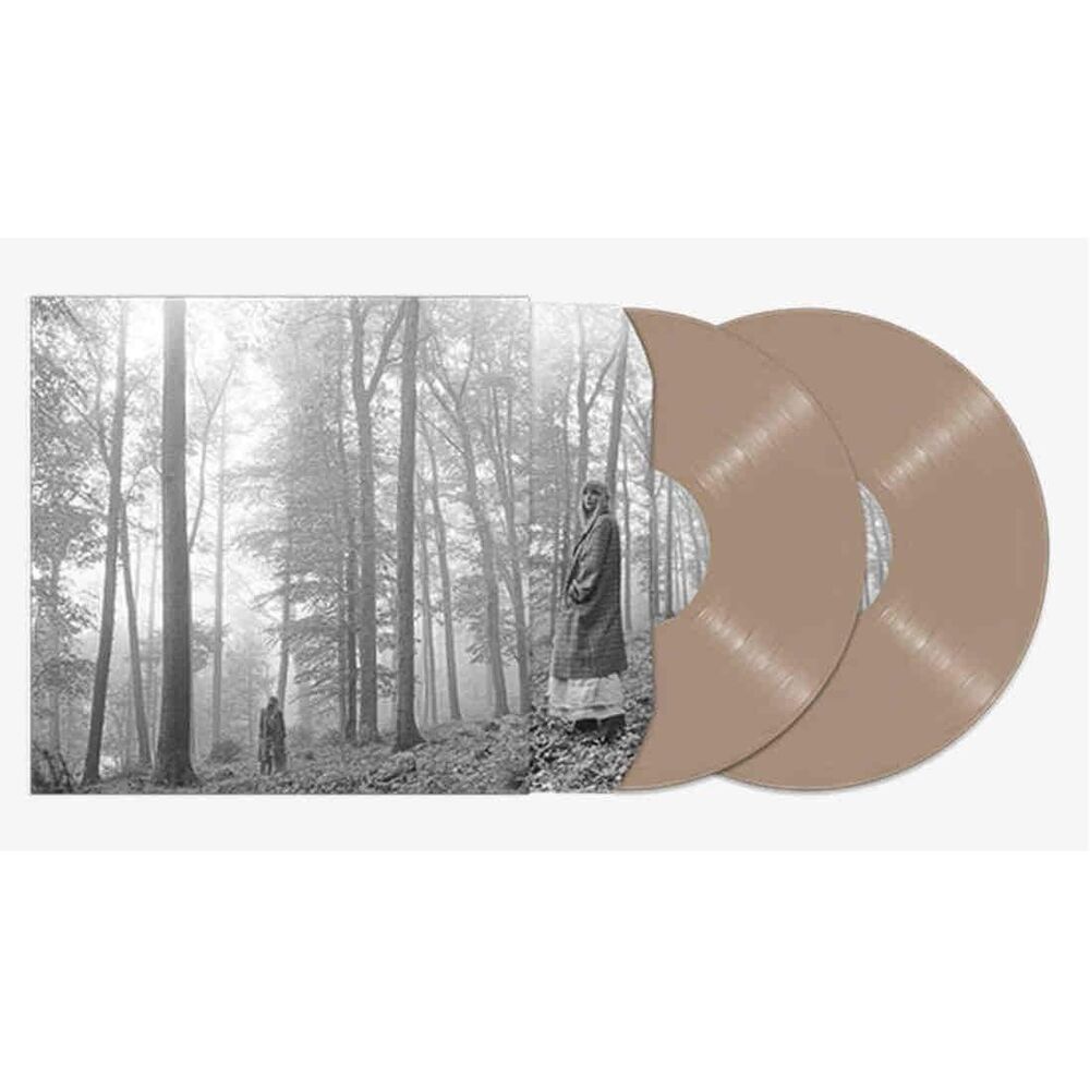 MINT Taylor Swift Beige Colored Vinyl Double Gatefold Sleeve Folklore EXCLUSIVE